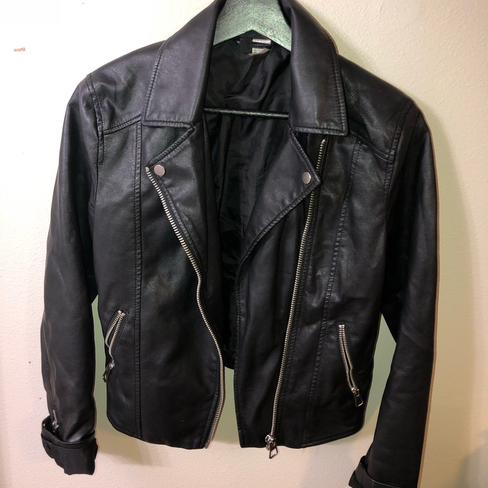 Leather jacket